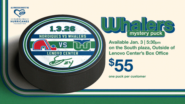 Next Mystery Puck - Whalers Night, Jan. 3