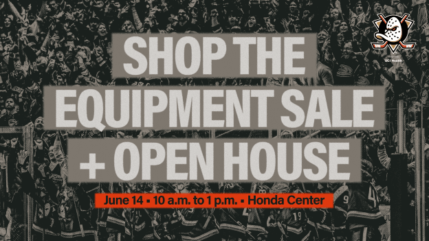Ducks Equipment Sale + Open House