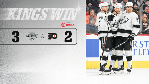 RECAP: Kings 3, Flyers 2 (OT), 1/31