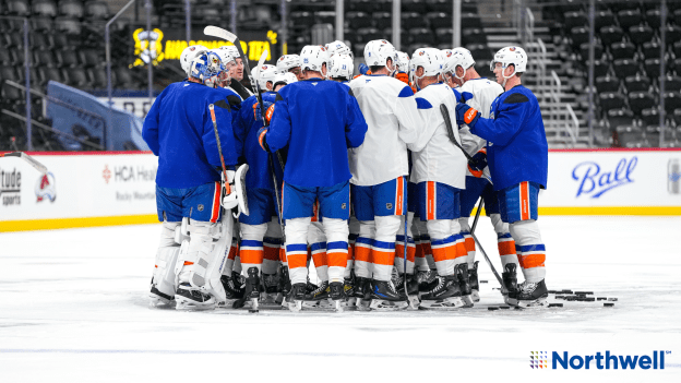 PHOTOS: Islanders Morning Skate Oct. 14 at Colorado