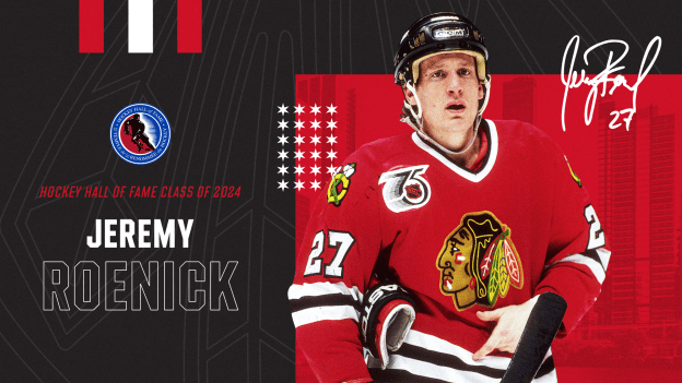 Jeremy Roenick Named to Hockey Hall of Fame Class of 2024