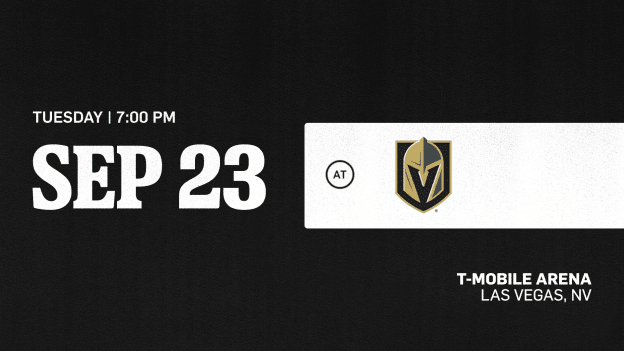 SEPTEMBER 23RD AT VEGAS GOLDEN KNIGHTS