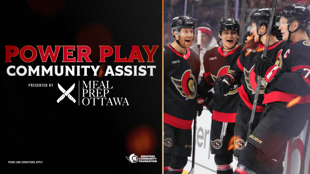 Power Play Community Assist Presented by Meal Prep Ottawa