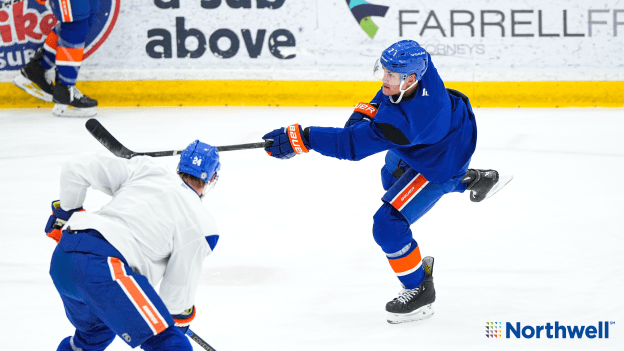 PHOTOS: Islanders Practice Feb. 18