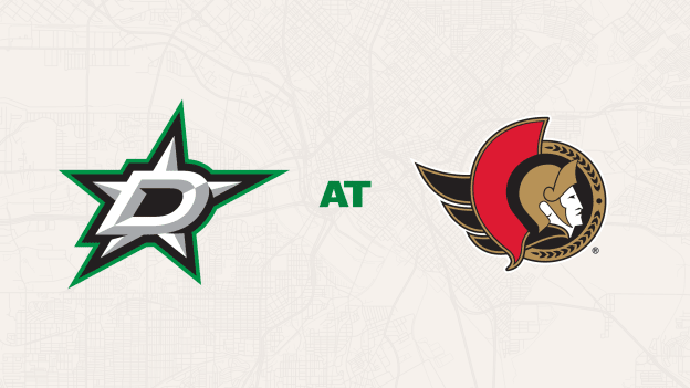 <center>Ottawa Senators<p>Tuesday, Nov. 11 at 6:00 p.m. CT</p></center>