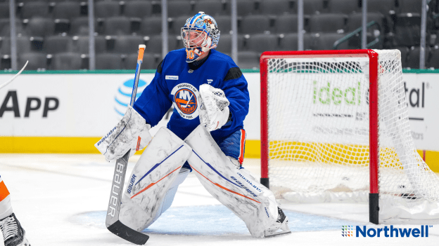 PHOTOS: Islanders Morning Skate Oct. 12 at Dallas