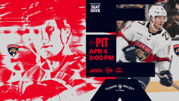 GAMEDAY: Panthers at Penguins