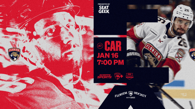 GAMEDAY: Panthers at Hurricanes