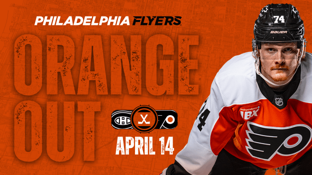 Flyers Announce "Orange Out" For Fans in Attendance at Tuesday's Game