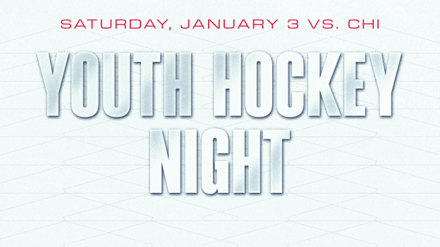 <b><h2>January 3 vs. CHI</h2><p>Youth Hockey Night</p></b><p style="color:#004bc9;">Special Ticket Package</p>