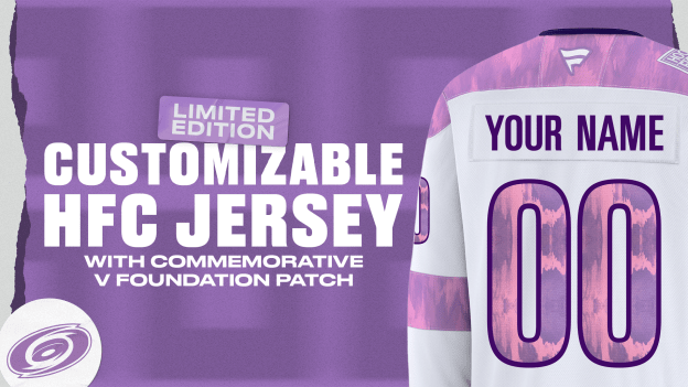 2025-26 Hockey Fights Cancer Custom Jerseys