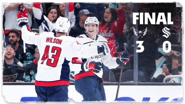 FINAL: Capitals 3 - Kraken 0