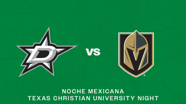 <center>Vegas Goldekn Knights<p>Tuesday, Mar. 10 at 7:00 p.m. CT</p></center>