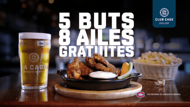 5 buts, 8 ailes présentées par La Cage