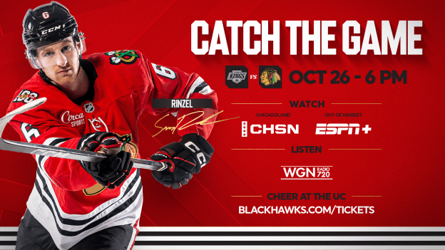 Blackhawks Look to Keep Momentum Going Against Kings
