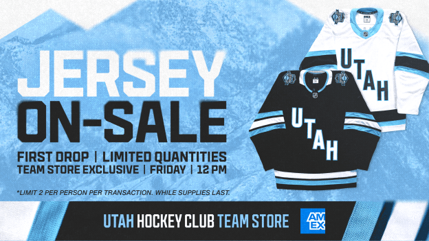 Utah Hockey Club Inaugural Season Jerseys To Go On Sale November 15