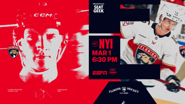 GAMEDAY: Panthers vs. Islanders