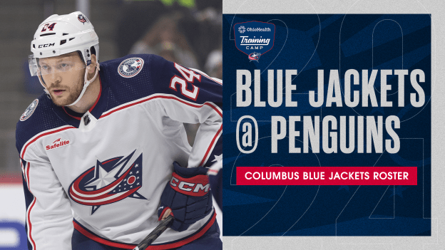 Blue Jackets close preseason tonight in Pittsburgh