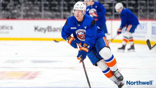 PHOTOS: Islanders Morning Skate Oct. 14 at Colorado