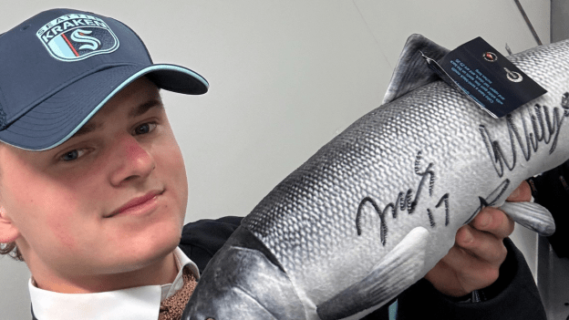 Signed Plush Fish Giveaway