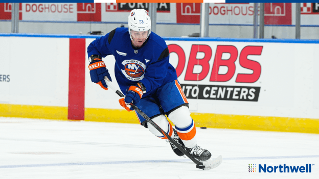 PHOTOS: Islanders Morning Skate Oct. 17 at St. Louis