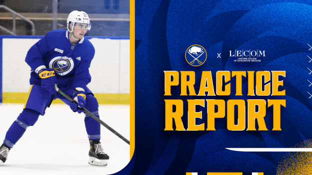 Monday's practice report