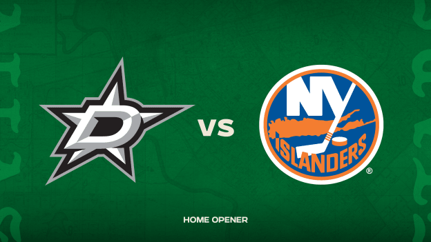 <center>New York Islanders<p>Saturday, Oct. 12 at 7:00 p.m. CT</p></center>