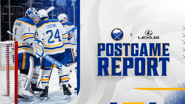 Sabres play '4-line game' as 15 players record points in win over Rangers