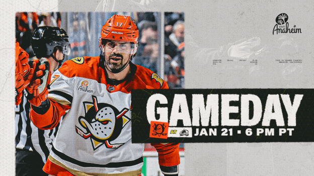 GAMEDAY: Ducks Look to Make it Five Straight in Colorado