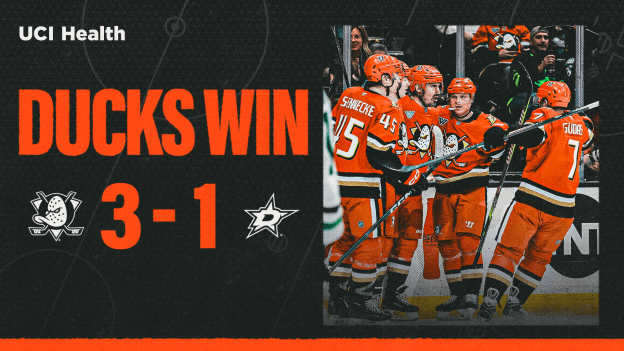 FINAL: Shorthanded Ducks Get Back in the Win Column