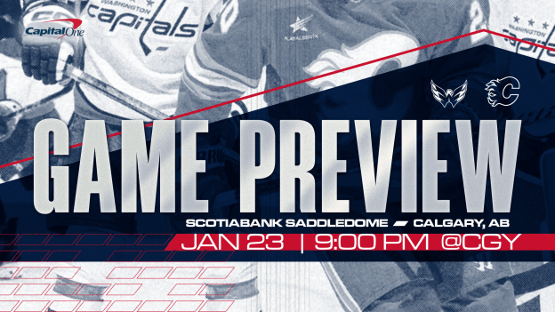 Caps Face Critical Contest in Calgary