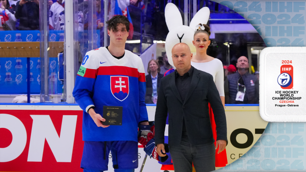 Slafkovsky opens the 2024 World Championship with two assists