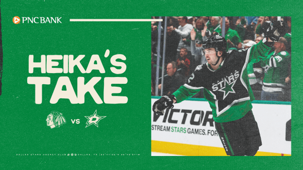 Heika’s Take: Stars down Blackhawks in overtime