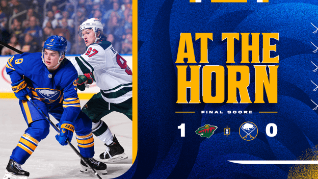 At the Horn | Wild 1 - Sabres 0