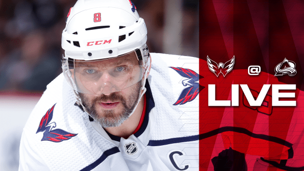 LIVE: Capitals @ Avalanche