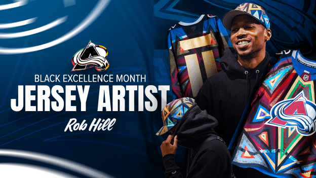 Avalanche Team Up with Denver Based Geometric Abstract Painter to Celebrate Black Excellence Month