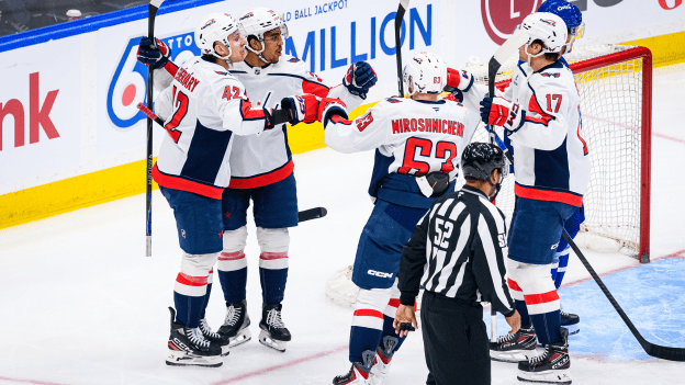 Caps Blank Leafs, 4-0