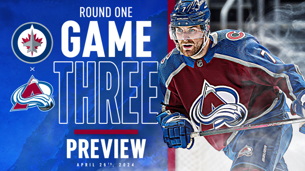 Home Cooking: Avalanche Host First Playoff Game of 2024, Welcome Jets to Denver for Game Three