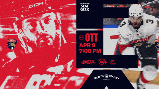 GAMEDAY: Panthers at Senators