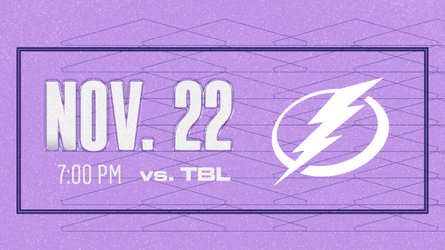 <span style="color:#a87bc9;"><b>Hockey Fights Cancer Night</span></b></br>presented by Leidos