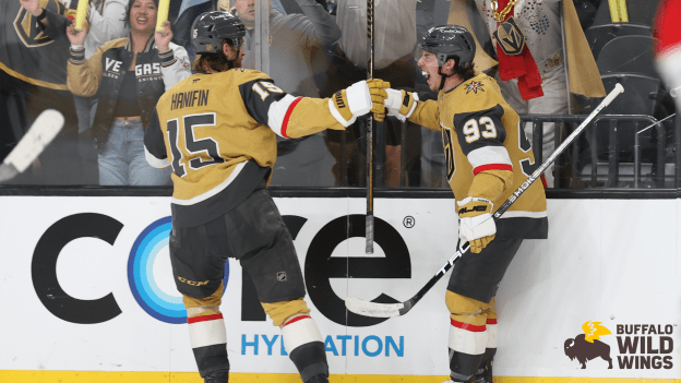 Golden Knights Double Up Flames in 6-3 Victory