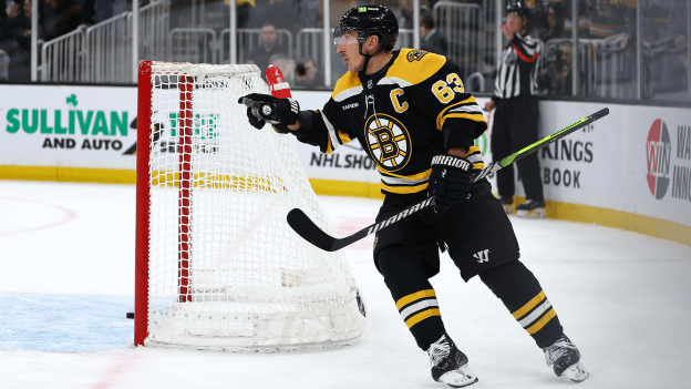 Marchand Extends Point Streak to 9 as Bruins Edge Sabres