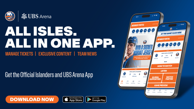 Download the New York Islanders + UBS Arena App
