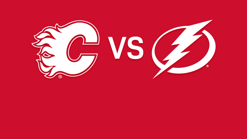Lightning vs Flames Matchup Banner