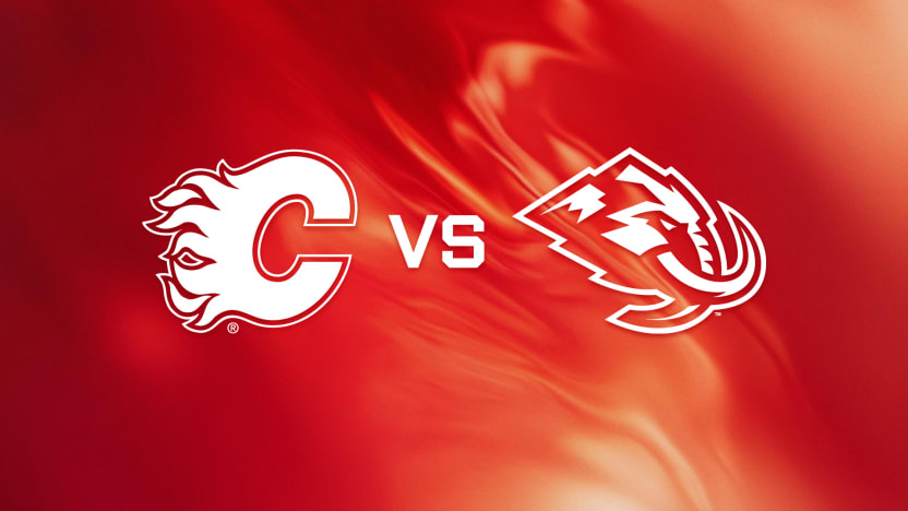 Mammoth vs Flames Matchup Banner