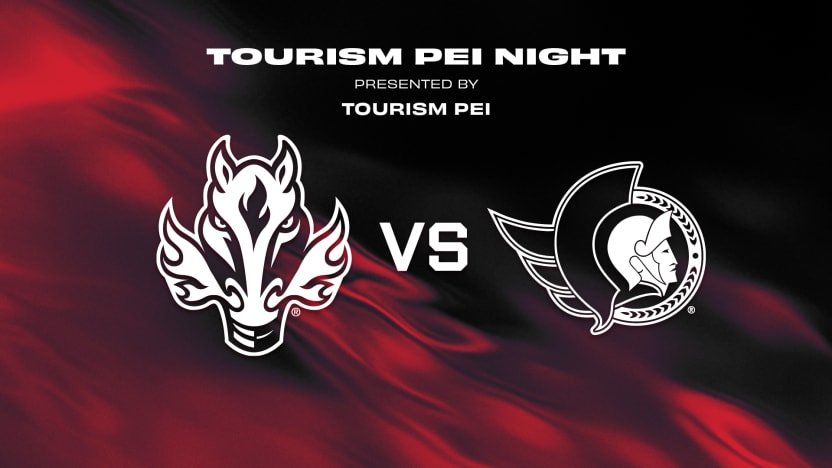 Senators vs Flames Matchup Banner