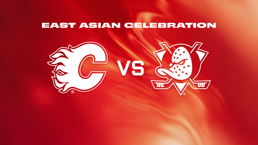 Ducks vs Flames Matchup Banner