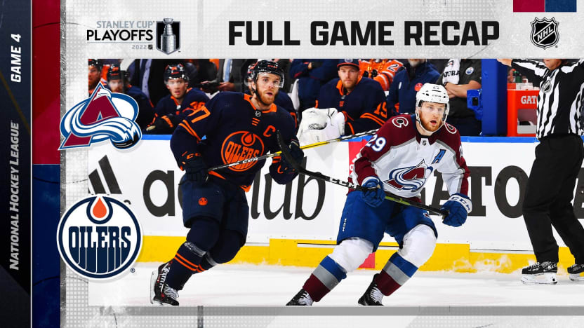 COLORADO AVALANCHE: MacKinnon scores in OT, Avalanche beat Oilers 3-2