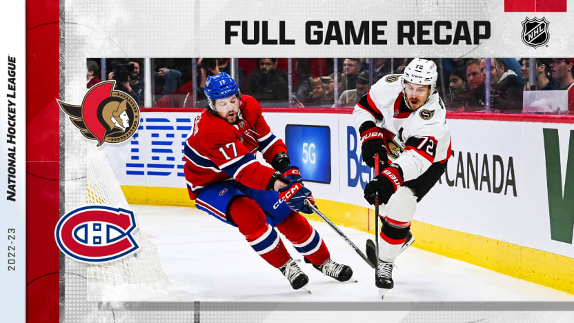 Habs Beat Senators, Finish on a Positive Note