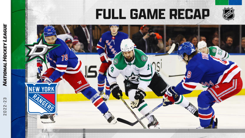 Rangers @ Stars 10/29  NHL Highlights 2022 